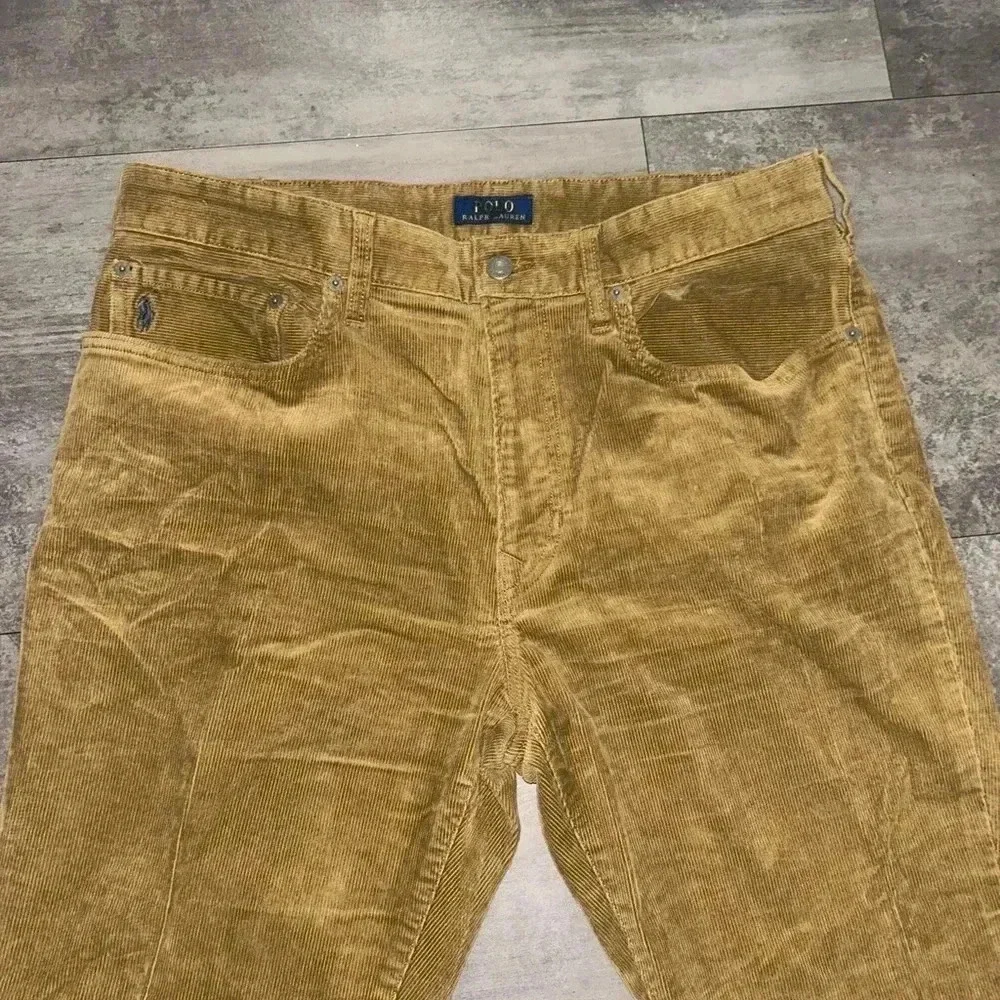NEW Polo Ralph Lauren The Varick Slim Straight Fit Jeans corduroy 36/32